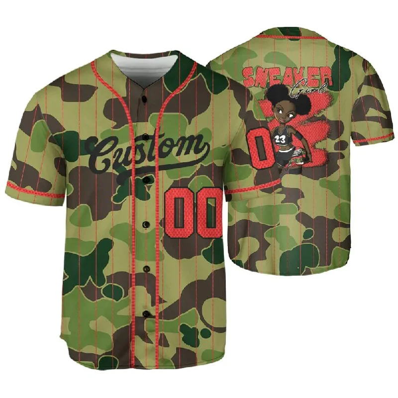 AM 90 Duck Camo NastyJamz Jersey Match Black Sneaker Girl One Size Text