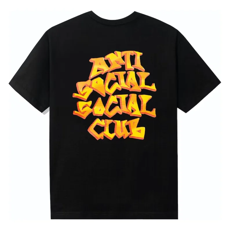 Anti Social Social Club Low Brow Tee Black