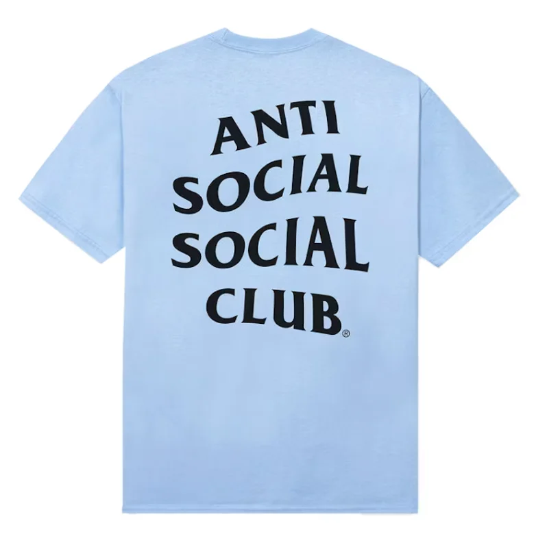 Anti Social Social Club Mind Game Tee Blue