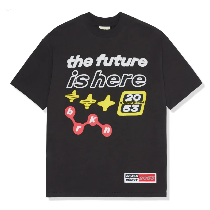 Broken Planet The Future Is Here Tee Black