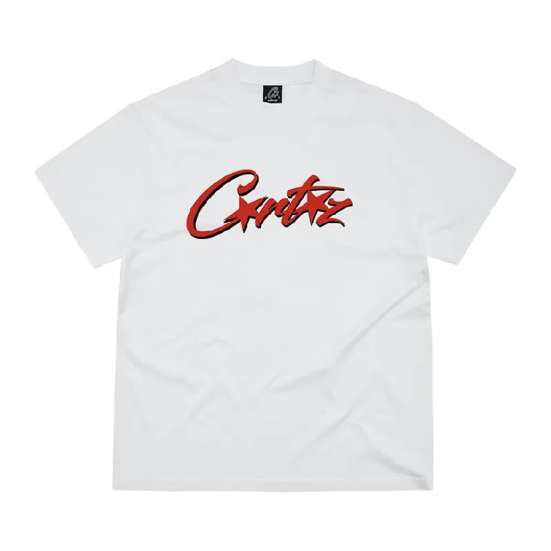 Corteiz OG Allstarz Tee White/Red