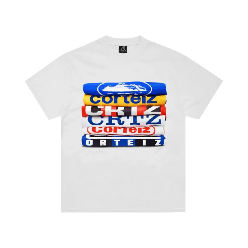 Corteiz Stack Tee White