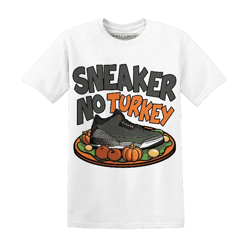 Fear Pack 3s NastyJamz T-Shirt Match Sneaker No Turkey