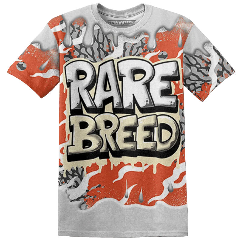 NastyJamz Georgia Peach 3s T-Shirt Match Rare Breed Drippin All-Over Print