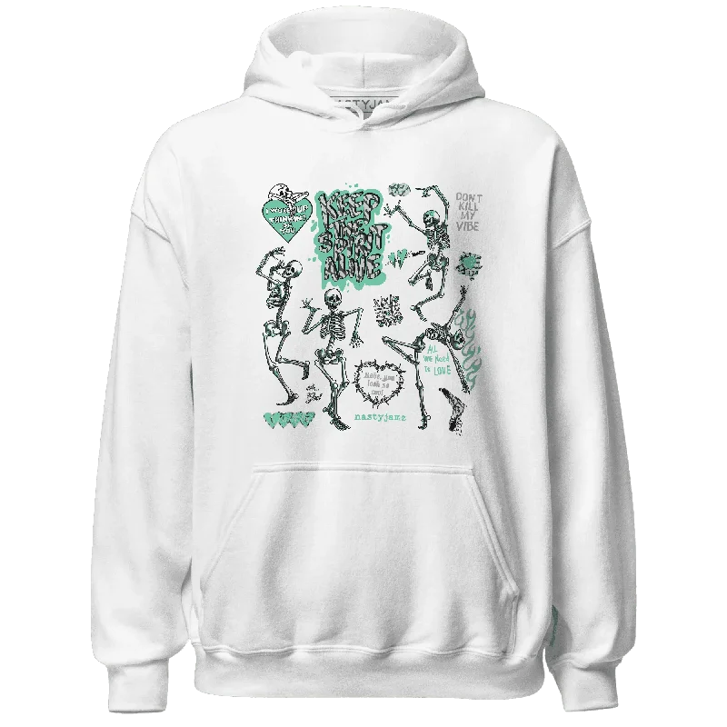 Green Glow 3s NastyJamz Hoodie Match Keep The Spirit Alive