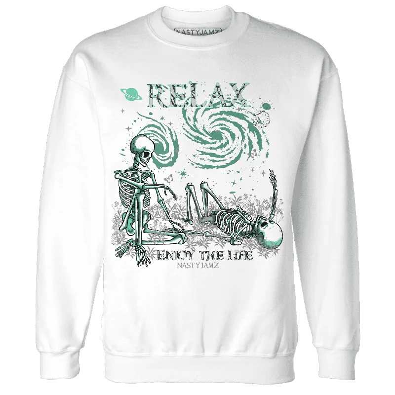 Green Glow 3s NastyJamz Sweatshirt Match Relax