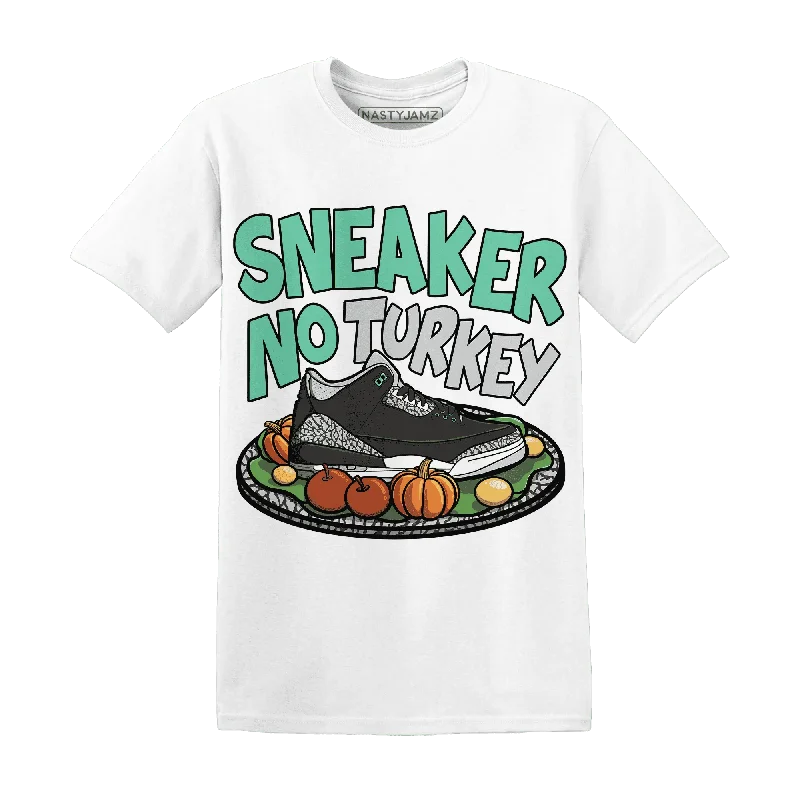 Green Glow 3s NastyJamz T-Shirt Match Sneaker No Turkey