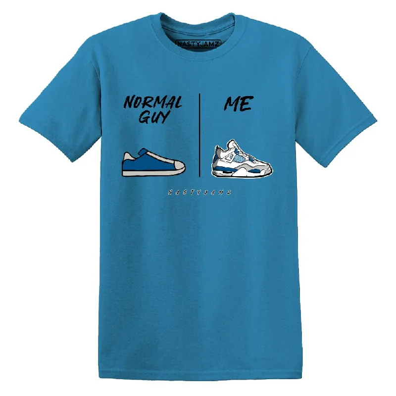 Industrial Blue 4s NastyJamz Premium T Shirt Match Normal Guy Shoe