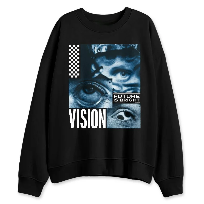 Industrial Blue 4s NastyJamz Sweatshirt Match Vision