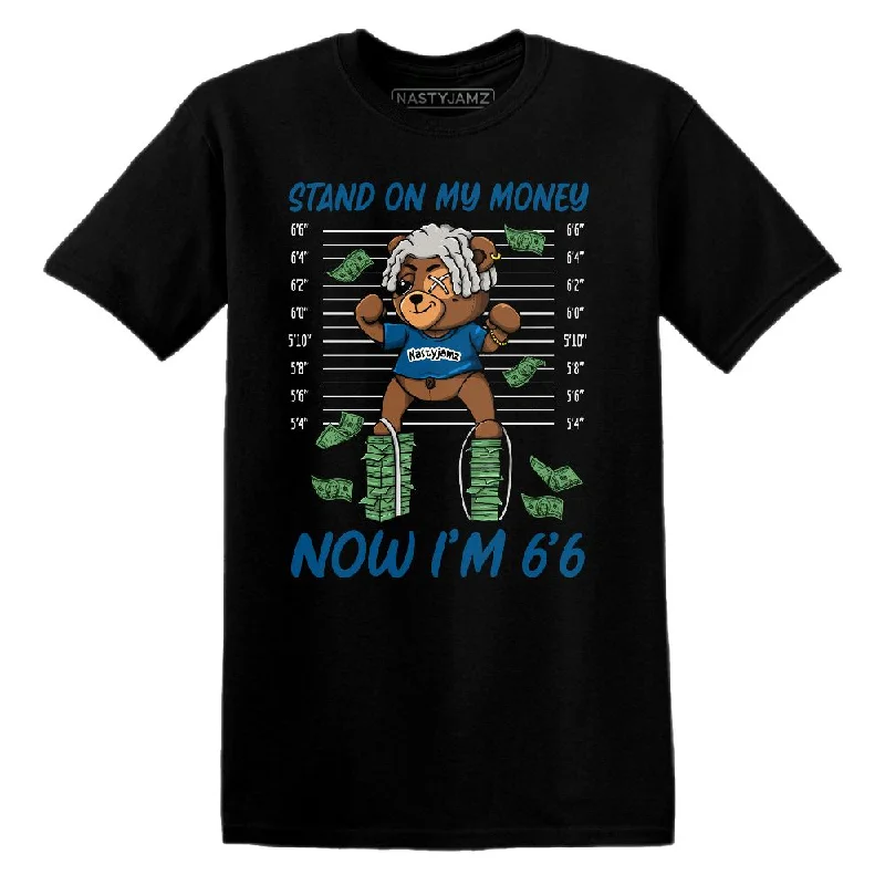 Industrial Blue 4s NastyJamz T-Shirt Match BER Stand On Money