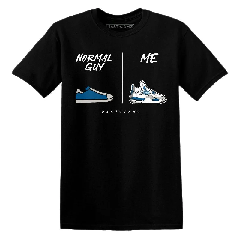 Industrial Blue 4s NastyJamz T-Shirt Match Normal Guy Shoe