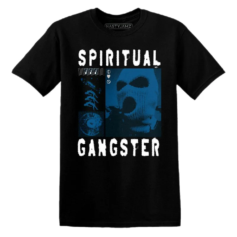 Industrial Blue 4s NastyJamz T-Shirt Match Spiritual Gangster