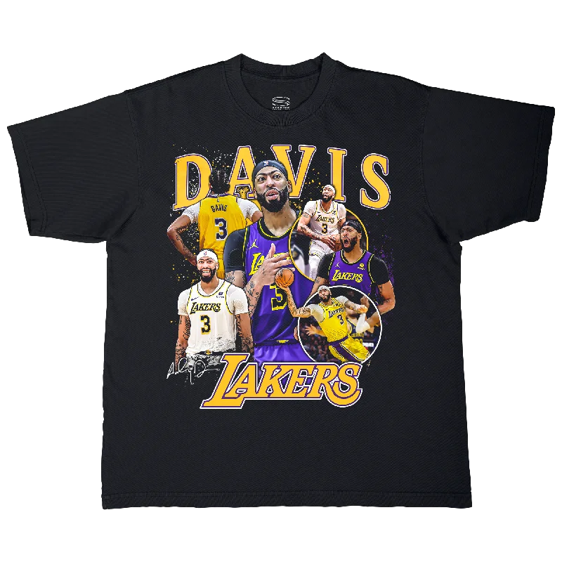 Lakers Davis Multi Photo Player Print T-Shirt