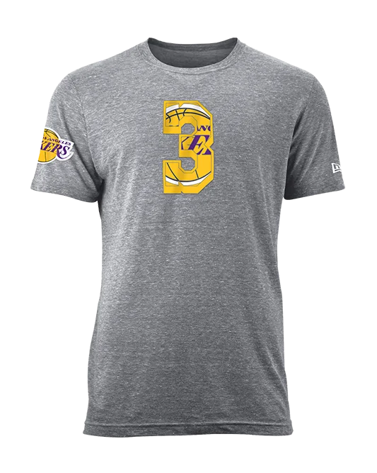 Number Fill Anthony Davis Los Angeles Lakers Tee