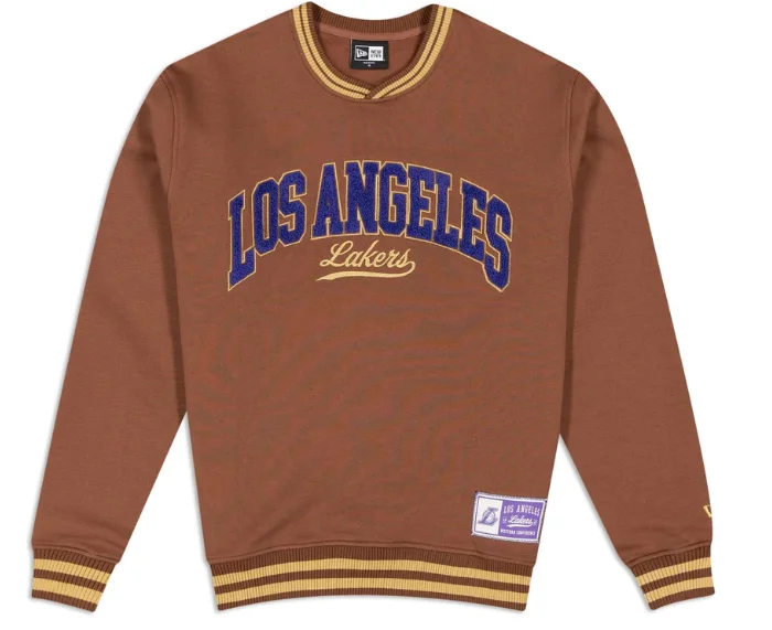 Lakers Letter Class Crewneck