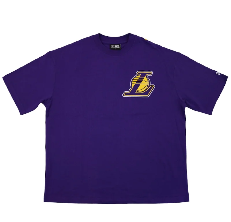 Lakers Oversize Logo SS Tee