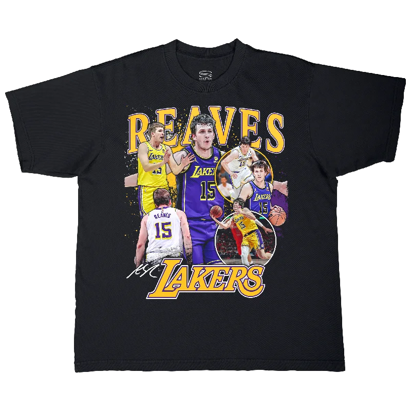 Lakers Reaves Multi Photo Player Print T-Shirt