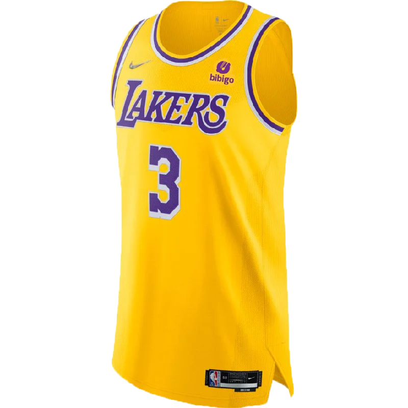 Lakers Anthony Davis 75th Anniversary Authentic Icon Jersey