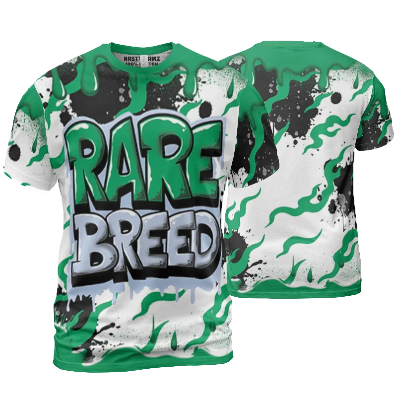 NastyJamz Lucky Green 5s T Shirt Match Rare Breed Drippin All-Over Print