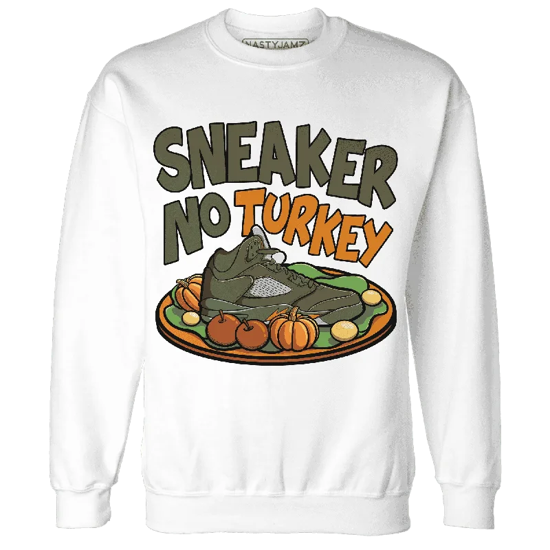 Olive 5s NastyJamz Sweatshirt Match Sneaker No Turkey