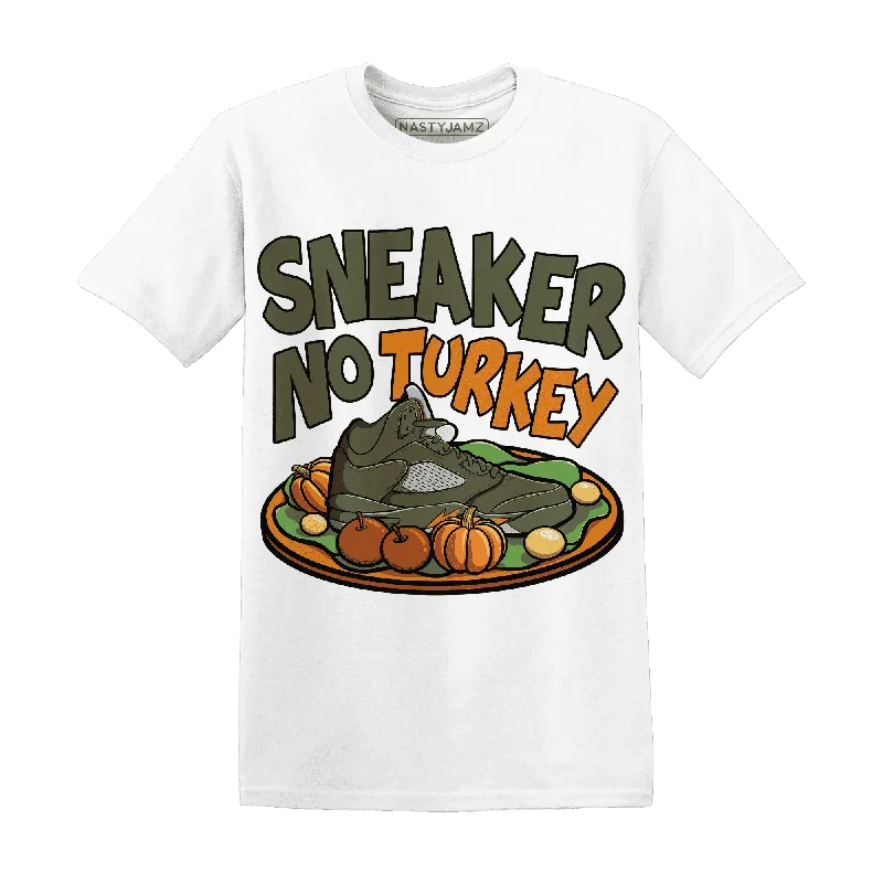 Olive 5s NastyJamz T-Shirt Match Sneaker No Turkey