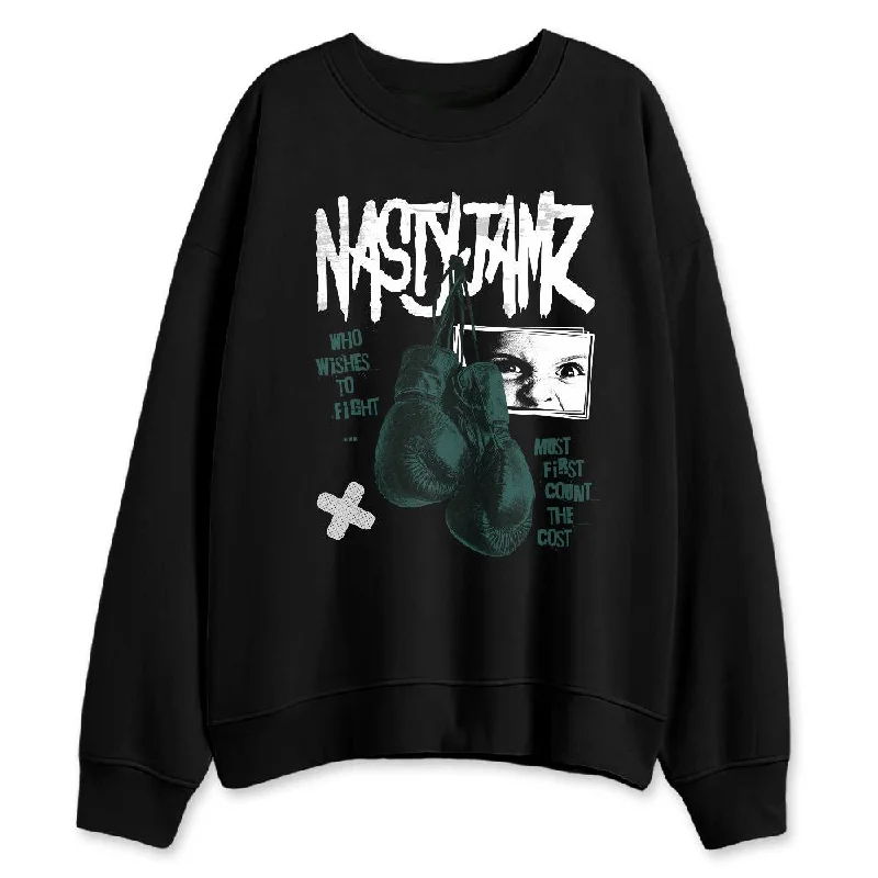 Oxidized Green 4s NastyJamz Sweatshirt Match Fight Count Cost