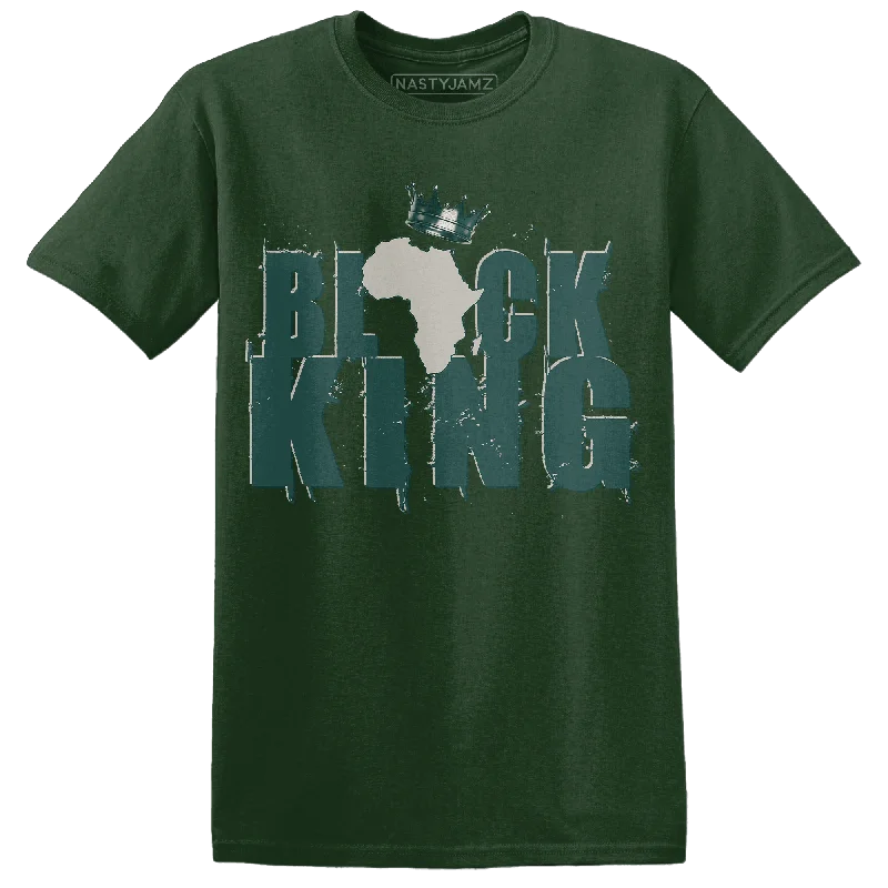 NastyJamz Oxidized Green 4s T-Shirt Match Black King Crown