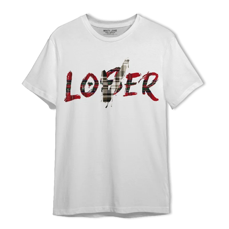 NastyJamz Plaid 5s T-Shirt Match Loser Lover