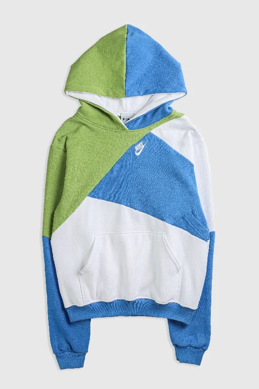 Rework Nike Patchwork Sweatshirt - XS