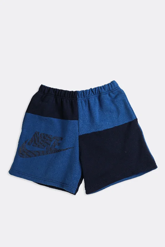 Rework Nike Patchwork Sweatshorts - M