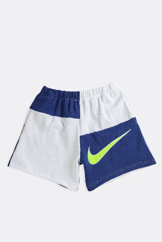 Rework Nike Patchwork Sweatshorts - M