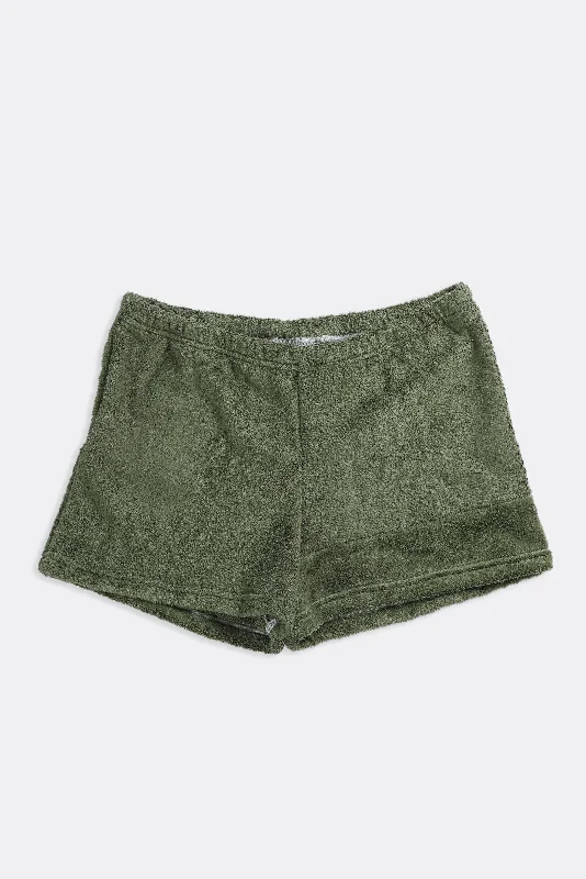 Rework North Face Fuzzy Shorts - L