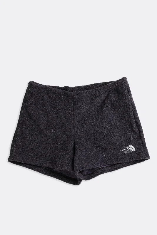 Rework North Face Fuzzy Shorts - L