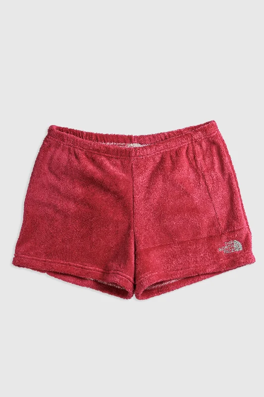 Rework North Face Fuzzy Shorts - L