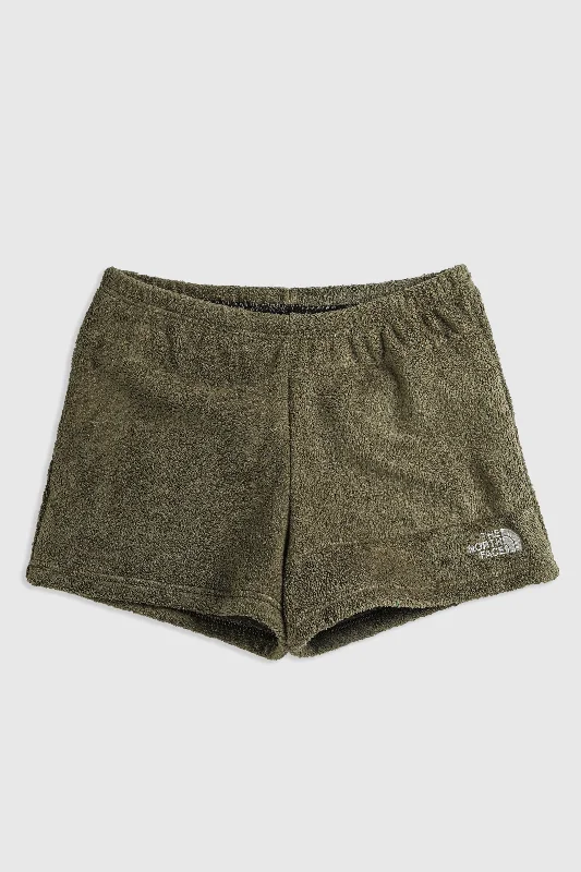 Rework North Face Fuzzy Shorts - M