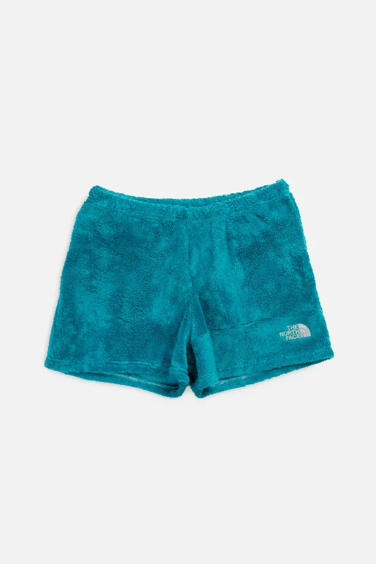 Rework North Face Fuzzy Shorts - M