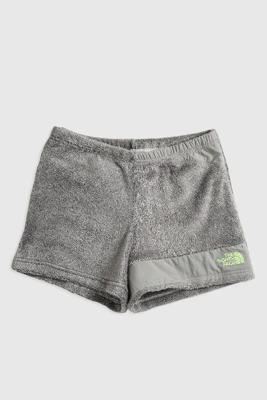 Rework North Face Fuzzy Shorts - S