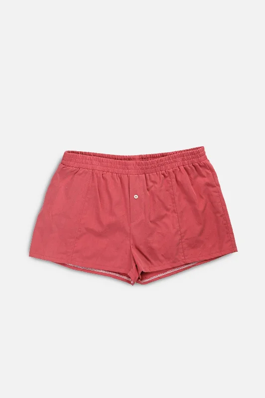 Rework Oxford Mini Boxer Shorts - XL