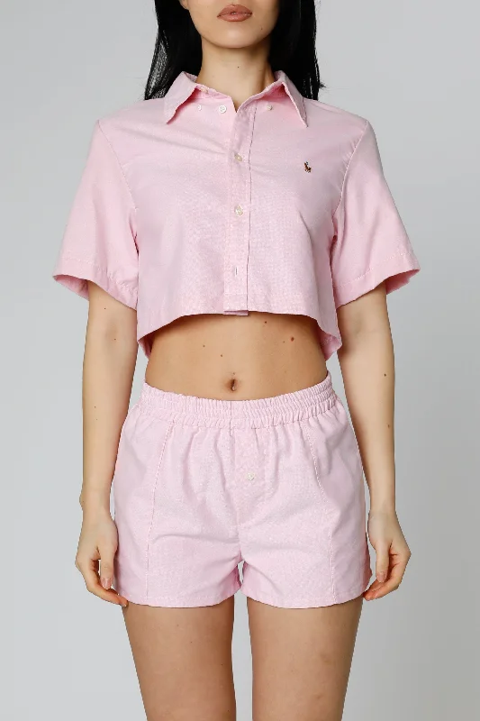 Rework Oxford Shorts Set - S