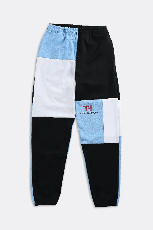 Unisex Rework Tommy Patchwork Sweatpants - XS