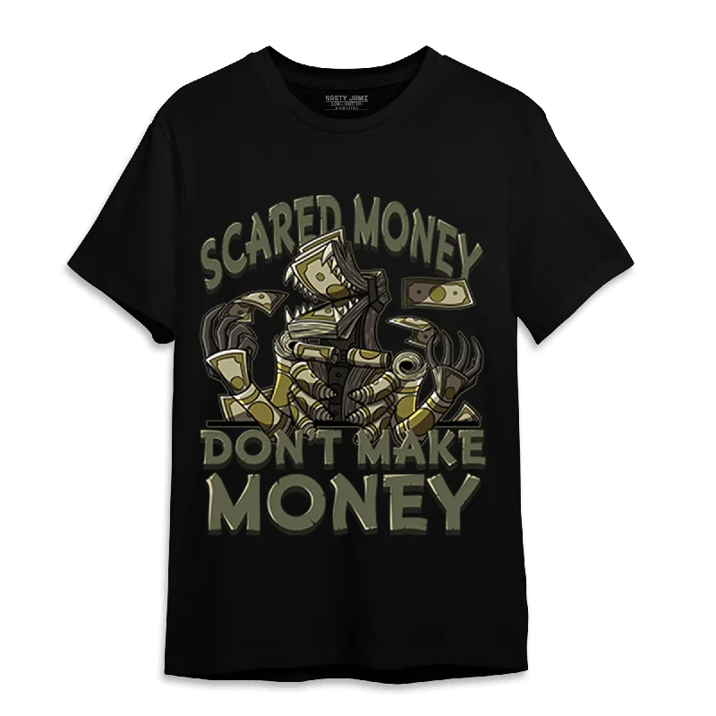 NastyJamz SE Craft Medium Olive 4s T-Shirt Match Scared Moneyy