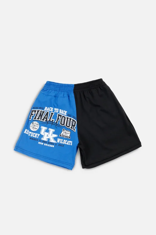 Unisex Rework Kentucky Wildcats Basketball Tee Shorts - XS