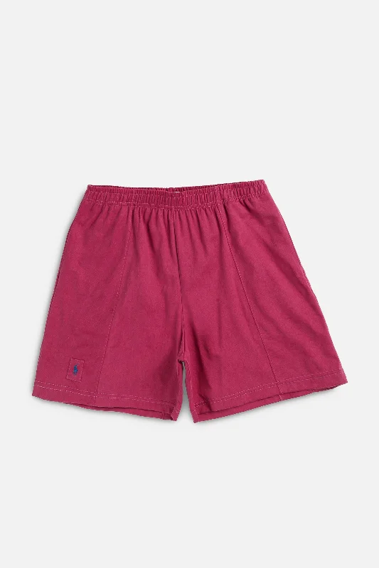 Unisex Rework Oxford Boxer Shorts - L