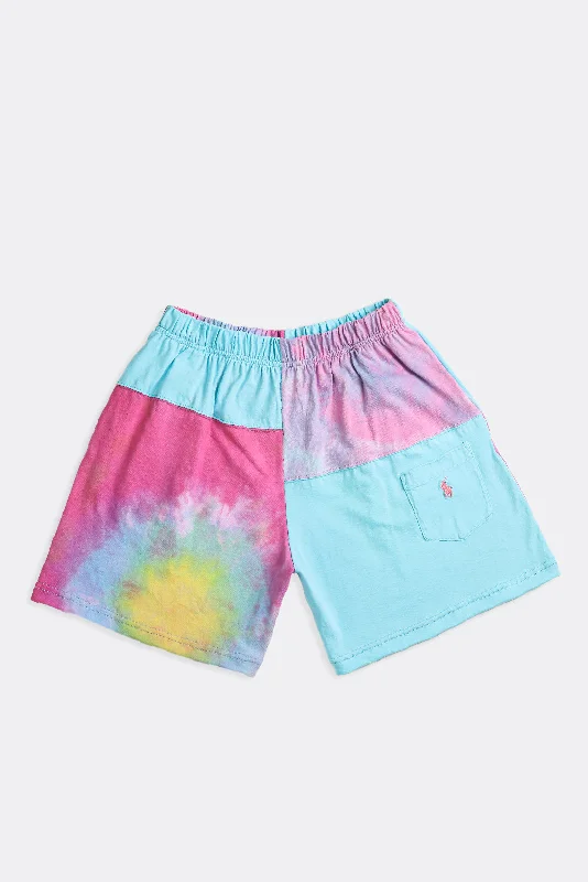 Unisex Rework Patchwork Tee Shorts - S