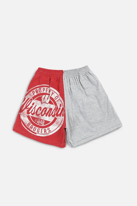 Unisex Rework Wisconsin NBA Tee Shorts - XS