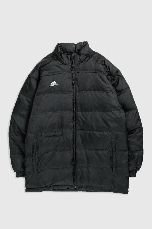 Vintage Adidas Windbreaker Puffer Jacket - M