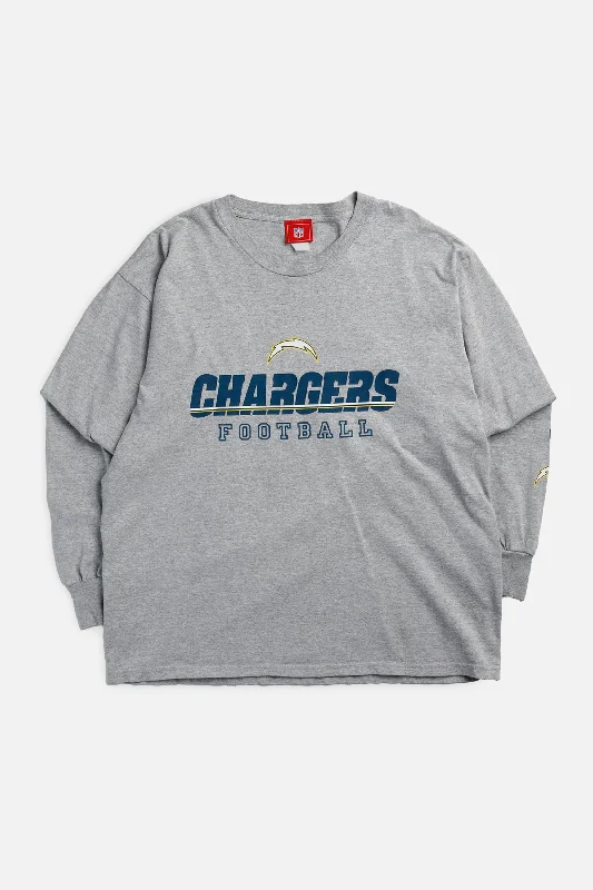 Vintage LA Chargers NFL Long Sleeve Tee - L