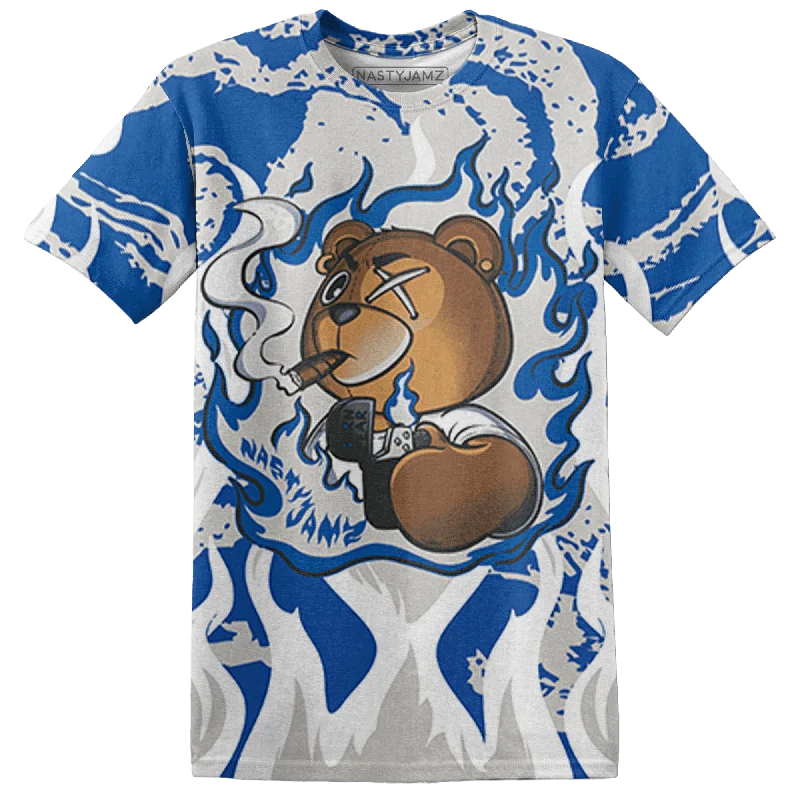 NastyJamz Air Max 1 86 Royal T-Shirt Match BER Burn Fear All-Over Print