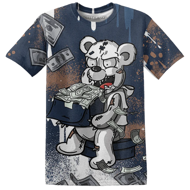 NastyJamz AM 1 86 Jackie RBS T-Shirt Match Cash Money Splash Paint All-Over Print