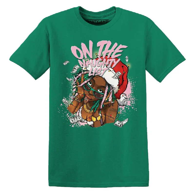 Dunk Soft Pink Malachite NastyJamz Premium T Shirt Match Xmas Naughty List